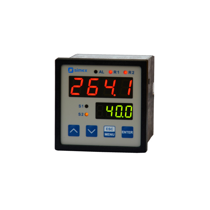Process meter SRP-77 with 2 displays
