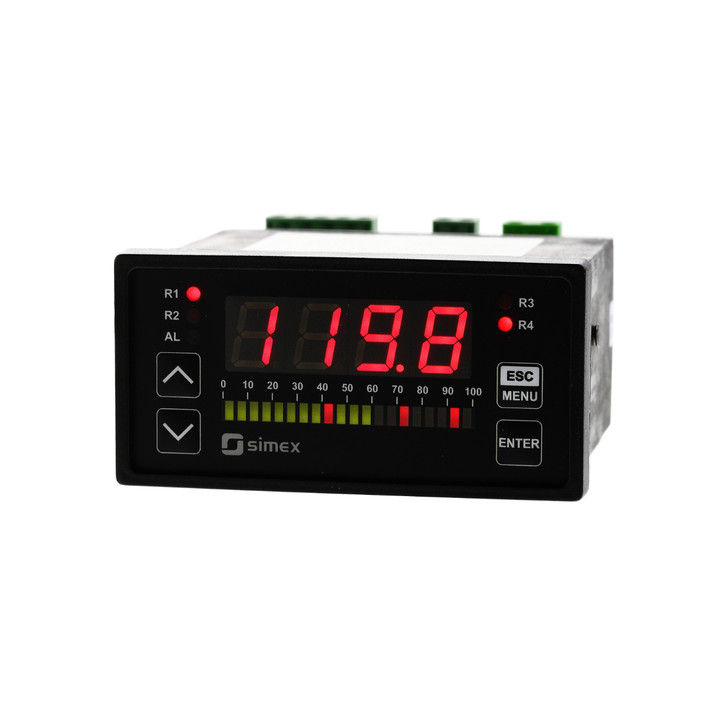 Universal analog input digital panel meter with bargraph SUR-94B