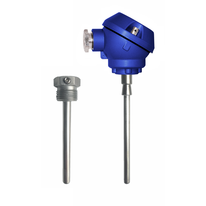 Thermoelectric temperature sensor SCT105 with connection head
