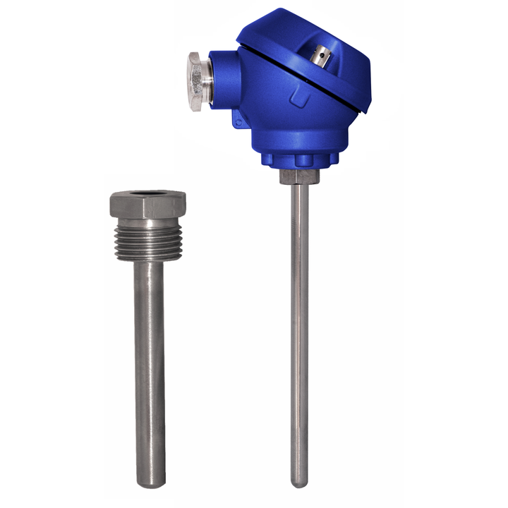 Thermoelectric temperature sensor SCT106 with connection head