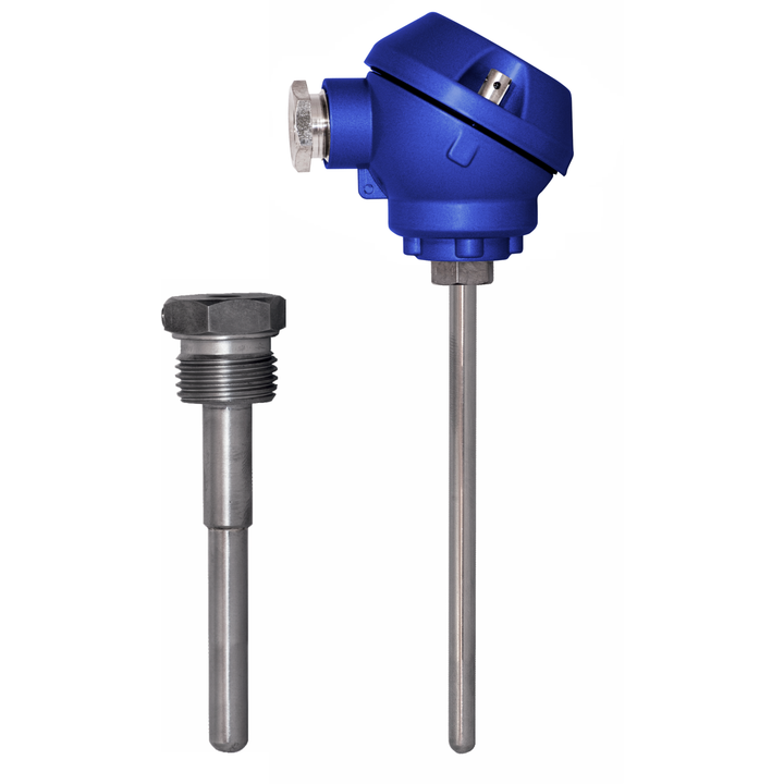 Thermoelectric temperature sensor SCT107 with connection head
