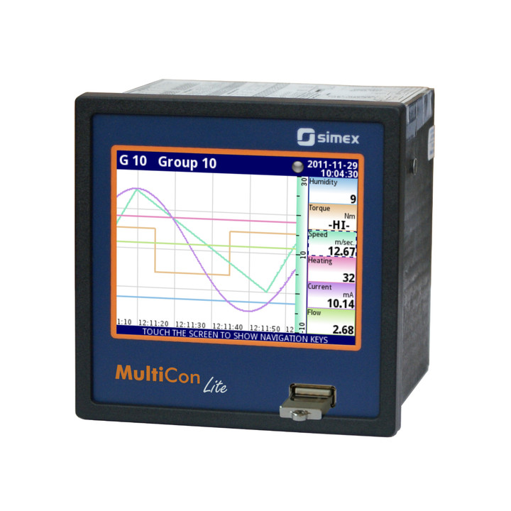 Bezpapierowy rejestrator danych MultiCon CMC-99 Lite
